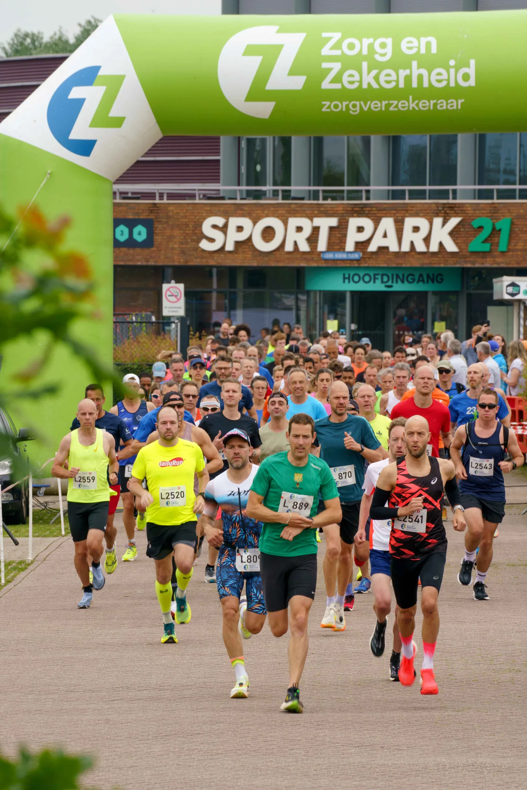 Succesvolle eerste editie Sportpark 21 Run